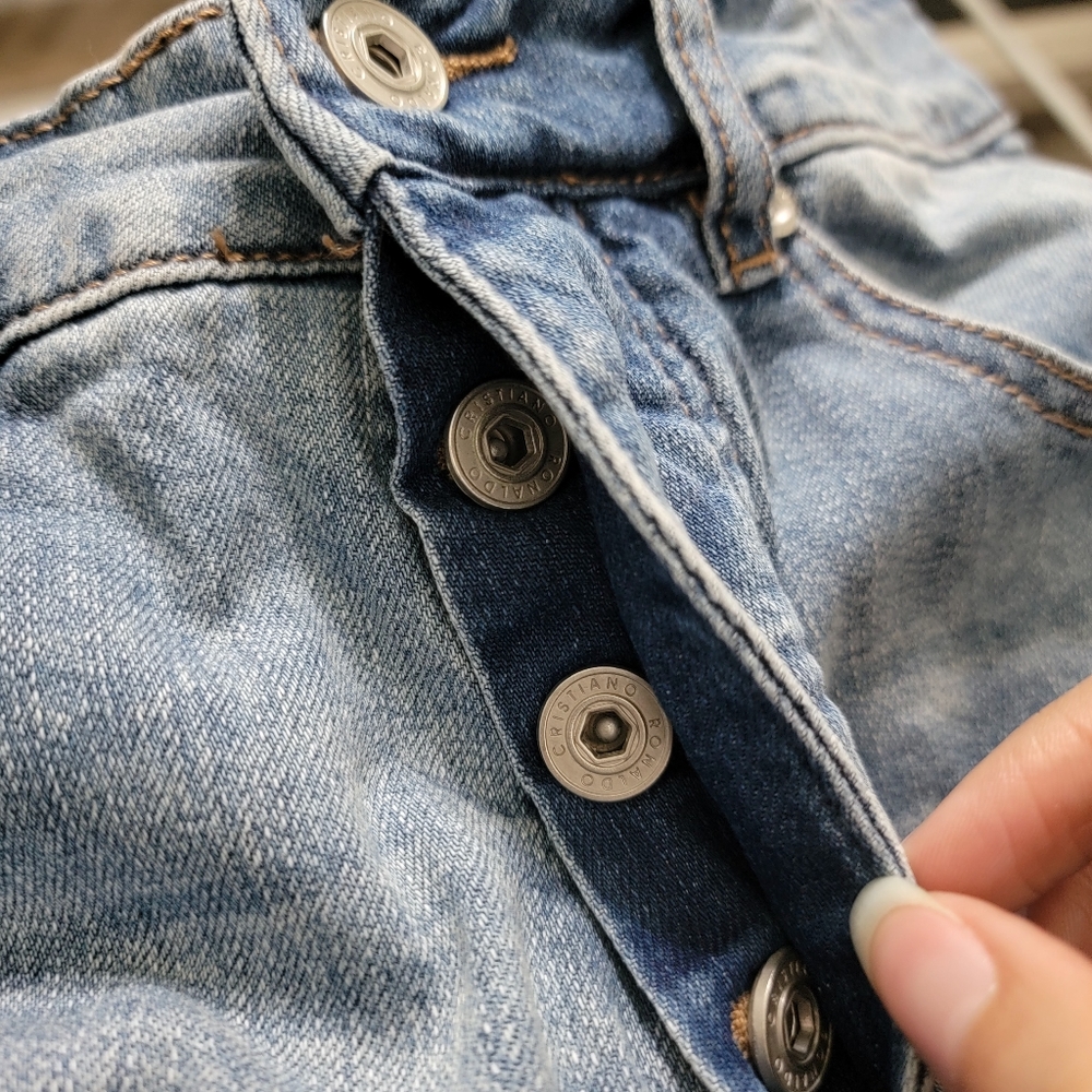 CR7 Cristiano Ronaldo Type-R Men's Jeans - Picture 5 of 14